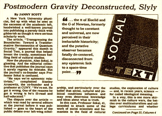 Postmodern Gravity Deconstructed, Slyly